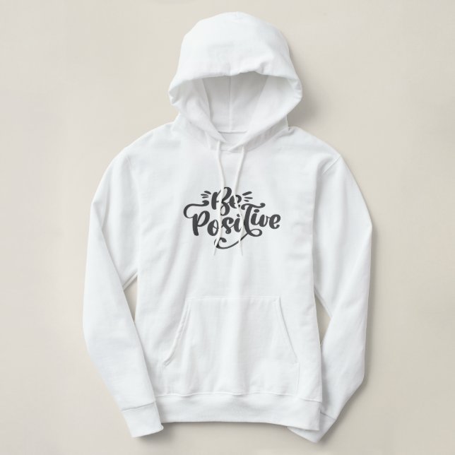 Sudadera Ser positivo (Diseño del anverso)