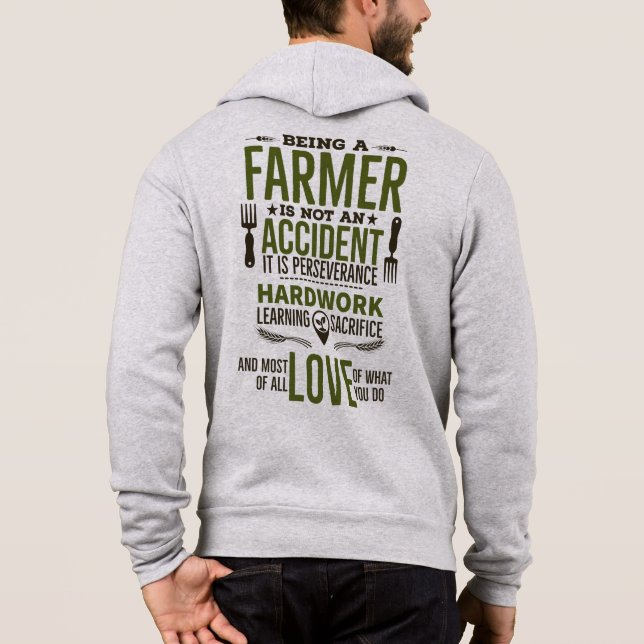 Sudadera Ser Un Agricultor (Reverso)