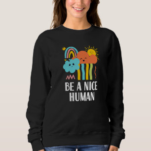 Sudadera Ser un buen poste positivo humano Inspirador