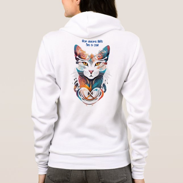 Sudadera Ser un gato (Reverso)