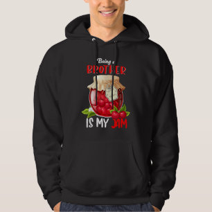 Sudadera Ser un hermano es mi mermelada Lindo Familia Herm