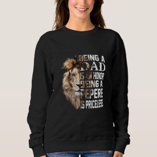 Sudadera Ser Un Papá Es Un Honor Para La Gente Es Un Padre