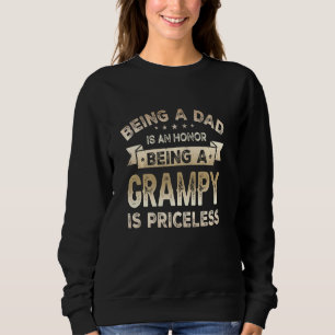 Sudadera Ser un papá es un honor Ser un Grampy no tiene pre