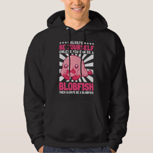Sudadera Ser un pez lobo animal marino feo