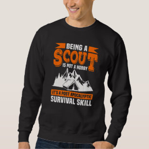 Sudadera Ser Un Scout No Es Un Hobby Scouts