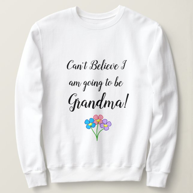 Sudadera Ser una camiseta de la Invitación de la abuela