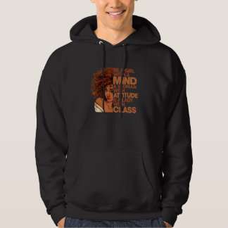 Sudadera Ser Una Chica Con Una Mujer Mental Con Una Dama De