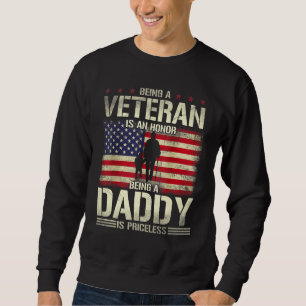 Sudadera Ser Veterano Es Un Honor Que Ser Papi Sea Pic