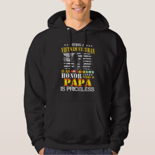Sudadera Ser Veterano Vietnamita Es Un Honor Que Papá Es Pr