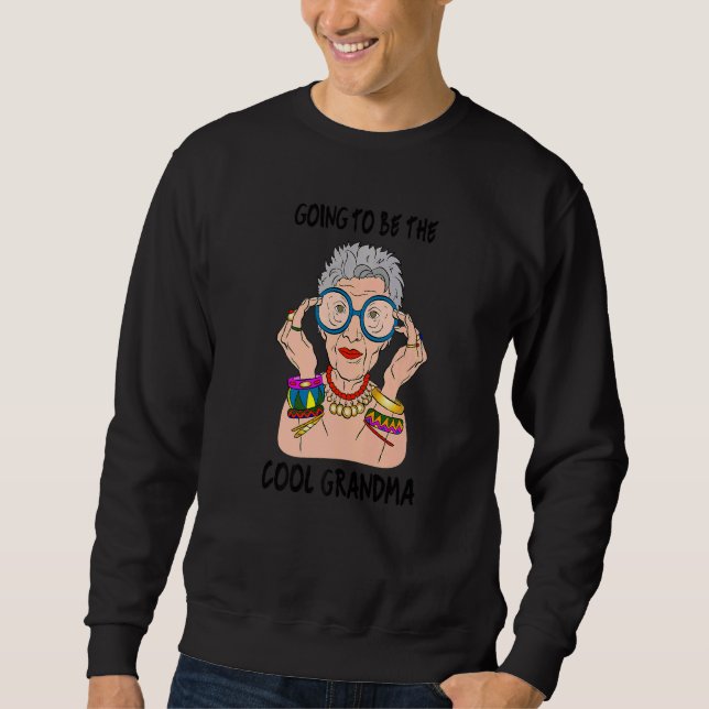 Sudadera Será La Abuela De Guay Abuela Granny Parto Gra (Anverso)