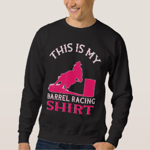 Sudadera Serape Sunset Horse Barrel Carreras Western Rodeo 
