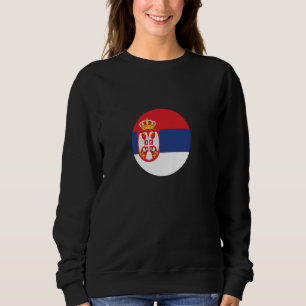 Sudadera Serbia Bandera serbia orgullosa de ser serbio