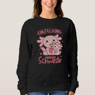 Sudadera Seré Gran Hermana 2022 Para Hermanos axolotl