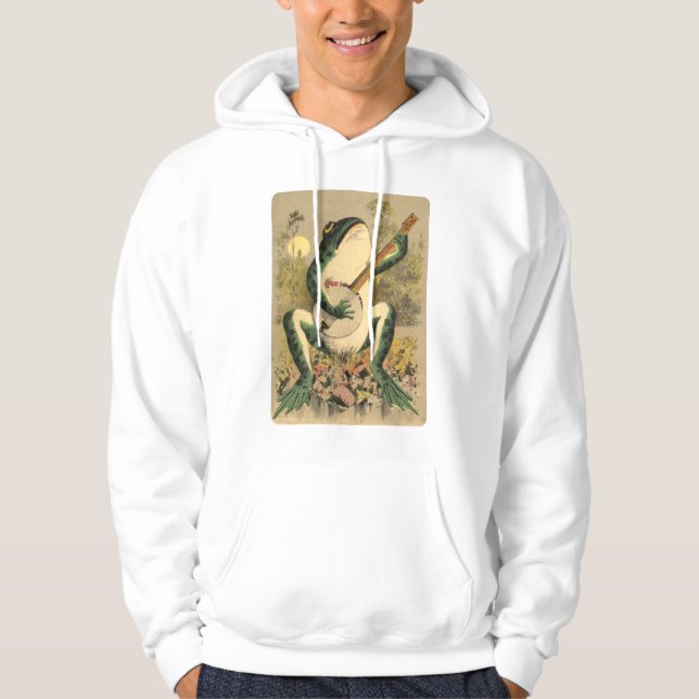 Sudadera Serenata Hoddie de la rana (Anverso)