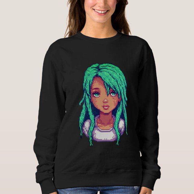 Sudadera Serenidad Acuática (Anverso)
