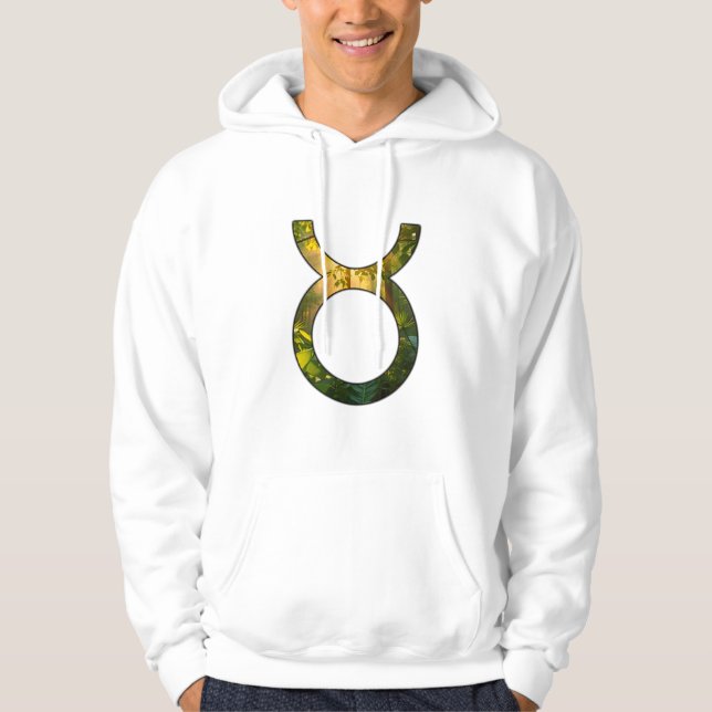 Sudadera Serenidad de Taurus Basado - Exuberante Arte de la (Anverso)