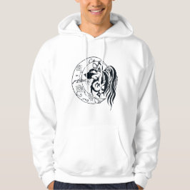 Sudadera Serenidad del corazón - Hoodie (negro)