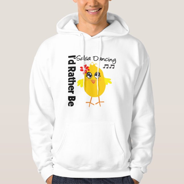 Sudadera Sería bastante baile de la salsa (Anverso)