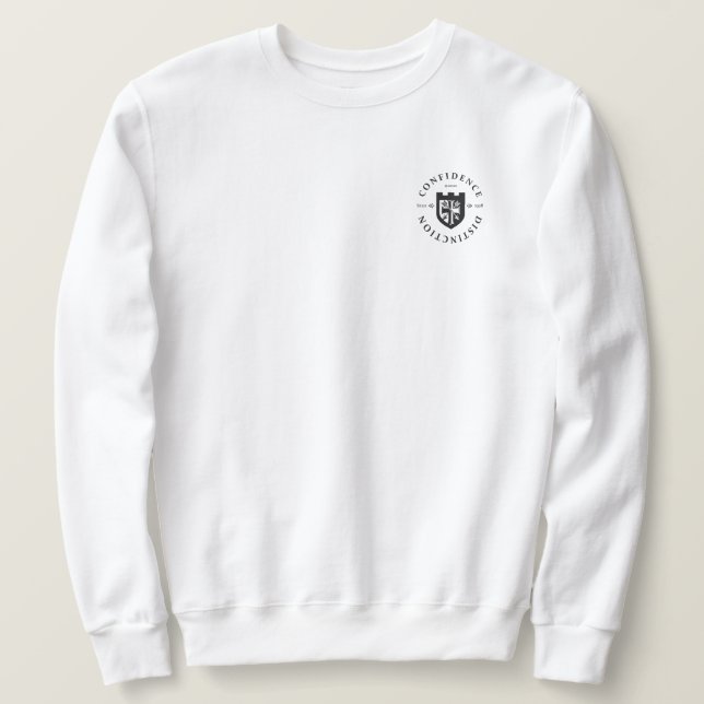 Sudadera Serie Caballero Vintage GEUEE (Anverso del diseño)