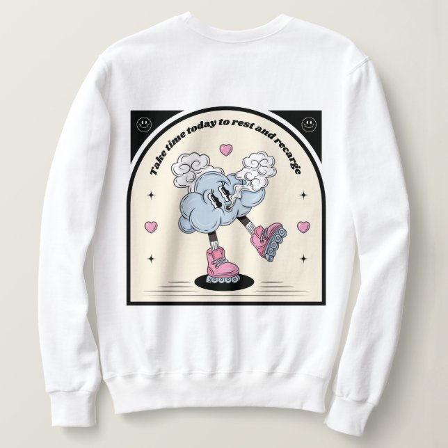 Sudadera "Serie Fría" (Reverso del diseño)