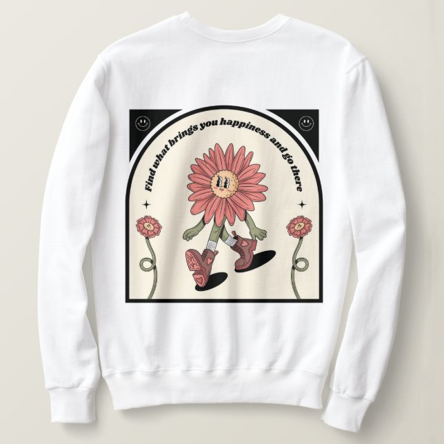 Sudadera "Serie Fría - 4" (Reverso del diseño)