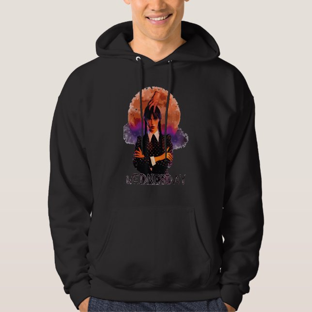 Sudadera Serie Miércoles Miércoles y Cosa (Anverso)