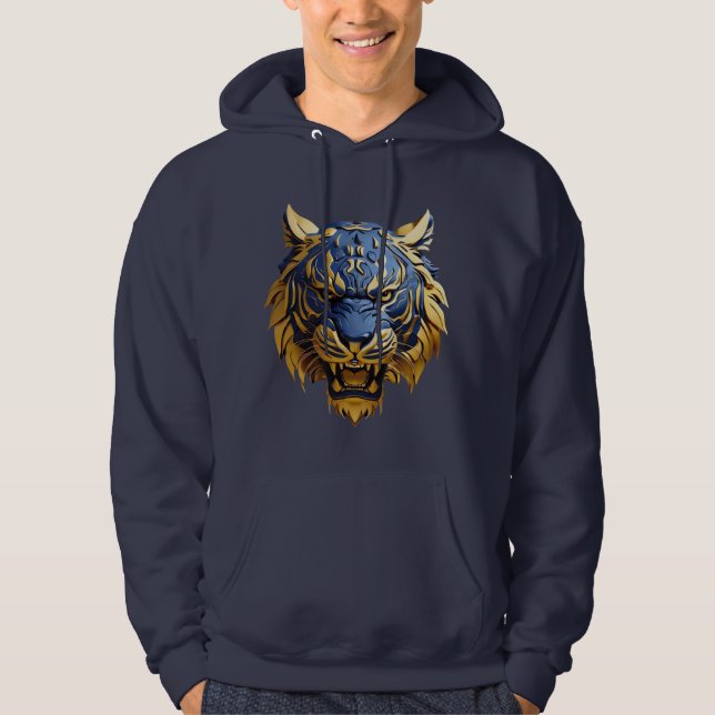 Sudadera Serie sin miedo: Tigre (Anverso)