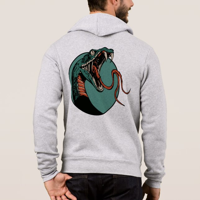 Sudadera Serpent tattoo old school snake (Reverso)