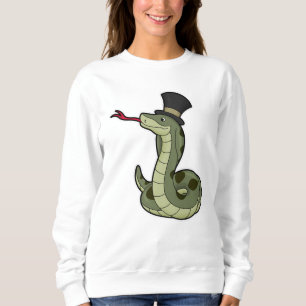 Sudadera Serpiente como caballero y Gorra