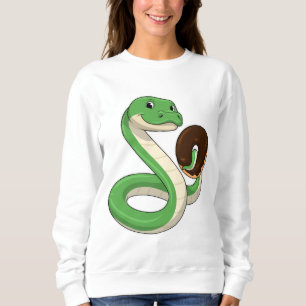 Sudadera Serpiente con donut