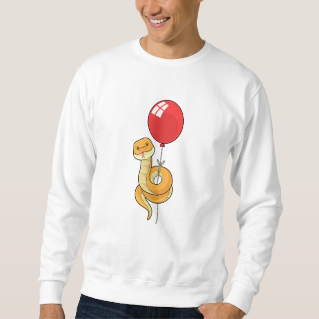 Sudadera Serpiente con globo (Anverso)