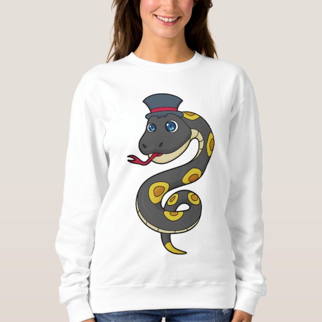 Sudadera Serpiente con Gorra (Anverso)
