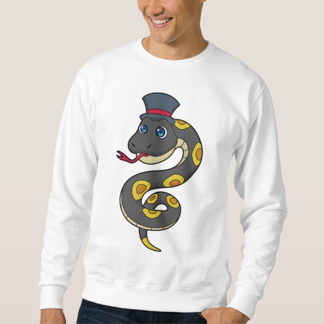 Sudadera Serpiente con Gorra (Anverso)