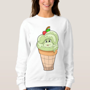 Sudadera Serpiente con helado y cereza