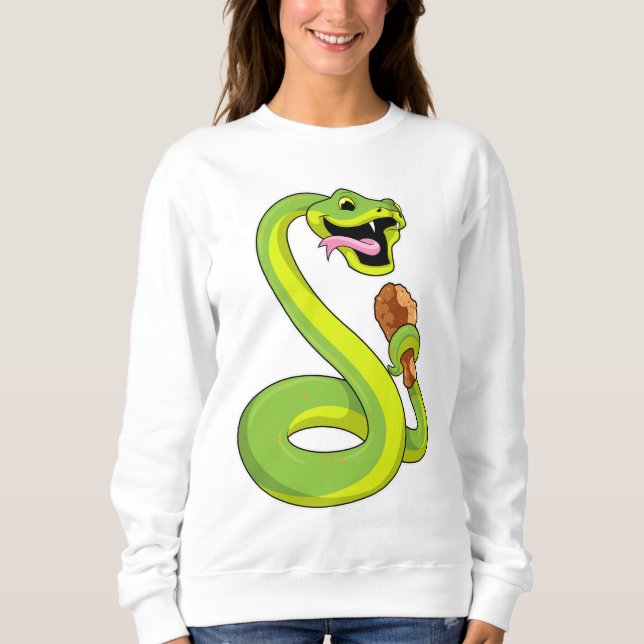 Sudadera Serpiente con pollo (Anverso)