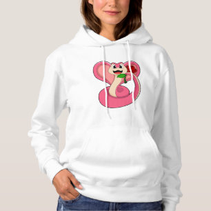 Sudadera Serpiente con Rosa