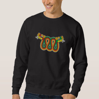 Sudadera Serpiente de dos cabezas azteca maya