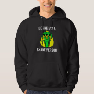 Sudadera Serpiente - Definitivamente una persona serpiente