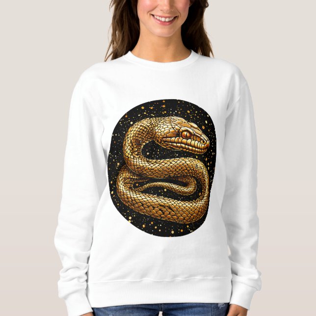 Sudadera Serpiente dorada (Anverso)