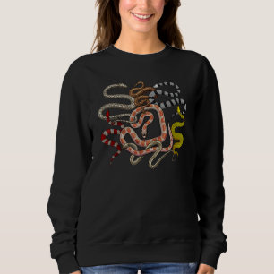 Sudadera Serpiente Guay Para Hombres Mujeres Boa Serpent Co