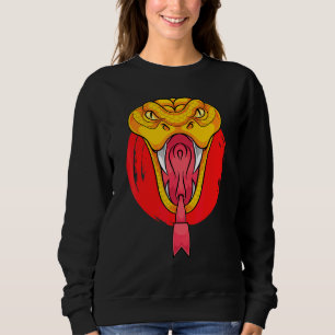Sudadera Serpiente   Reptil Guardián Depredador Animal Masc