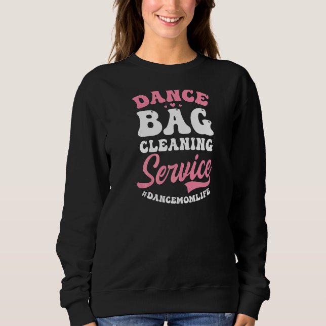 Sudadera Servicio de limpieza de bolsitas de baile Dance Mo (Anverso)