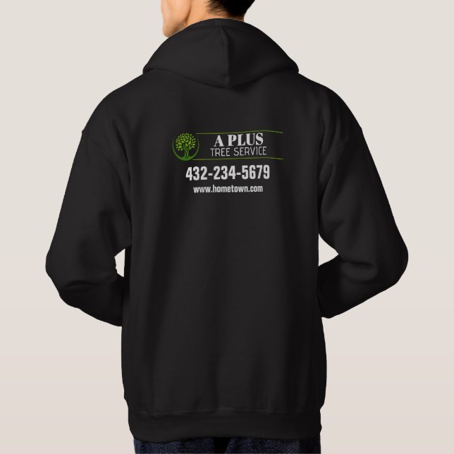 Sudadera Servicio de poda de árboles (Reverso)