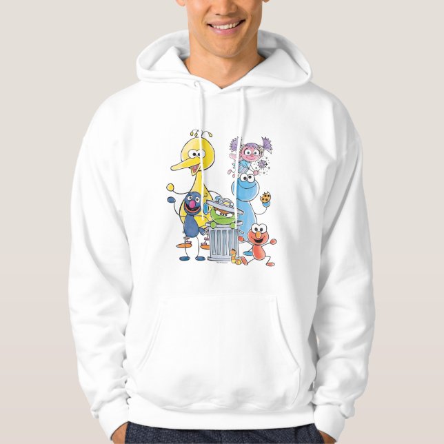 Sudadera Sesame Pals Doodley Graphic (Anverso)