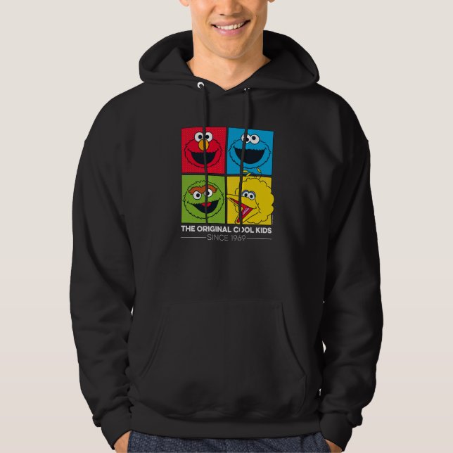 Sudadera Sesame Street el | los niños frescos originales (Anverso)