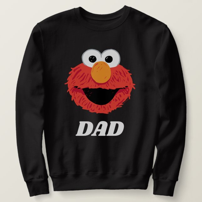 Sudadera Sesame Street | Elmo Dad (Anverso del diseño)