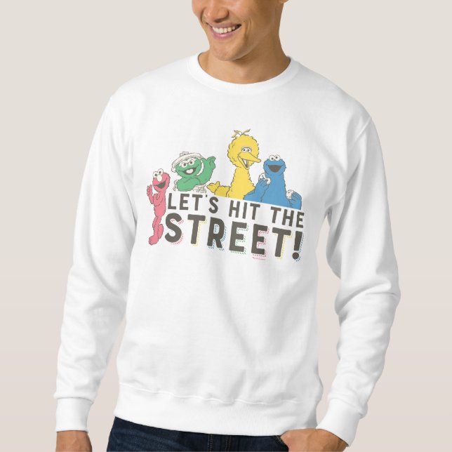 Sudadera Sesame Street | ¡Vamos a la calle! (Anverso)