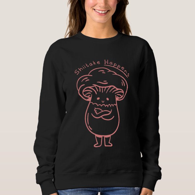 Sudadera Seta Shiitake Happens (Anverso)