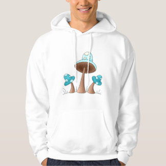 Sudadera Setas azules