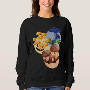Sudadera Setas de Forrajeo Hongos Bosque Naturaleza Seta